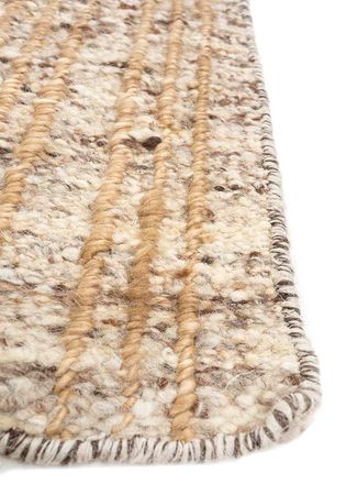 Wool Rug - 270 x 180 cm - beige