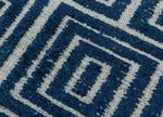 Wool Rug - 240 x 150 cm - blue