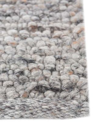 Wool Rug - 240 x 180 cm - light grey