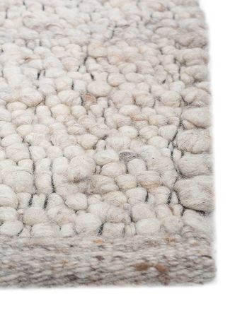 Wool Rug - 240 x 180 cm - cream