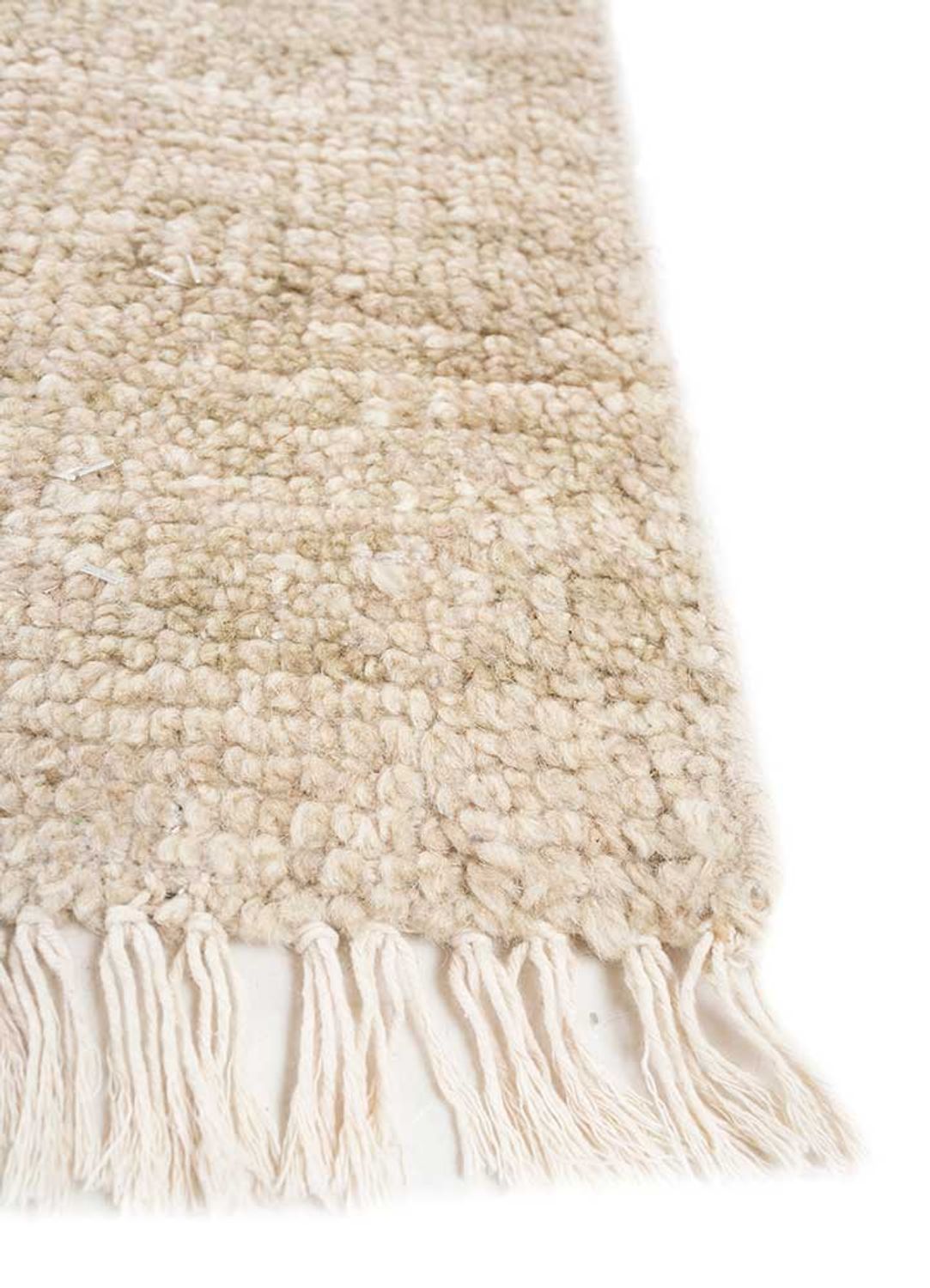 Wool Rug - 270 x 180 cm - cream