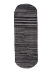 Wool Rug other shape  - 152 x 55 cm - anthracite