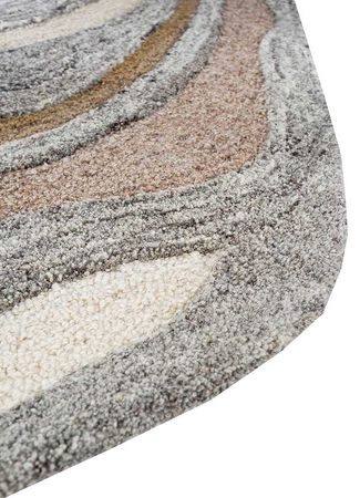 Wool Rug other shape  - 270 x 180 cm - beige