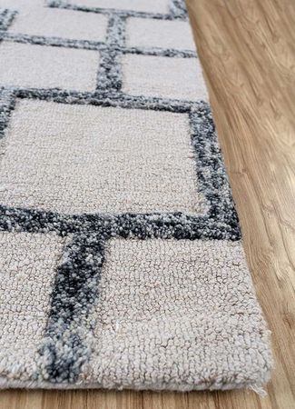 Wool Rug - 240 x 150 cm - cream