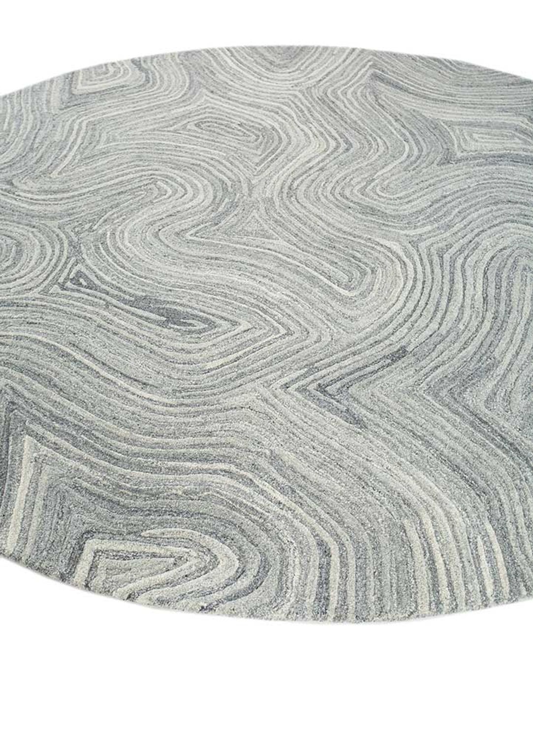 Wool Rug other shape  - 240 x 240 cm - multicolored