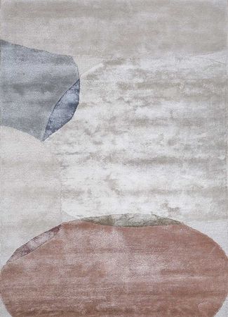 Wool Rug - 240 x 150 cm - silver