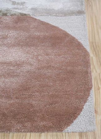 Wool Rug - 240 x 150 cm - silver