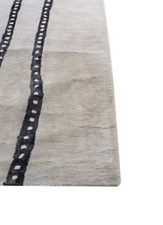 Wool Rug other shape  - 428 x 270 cm - silver