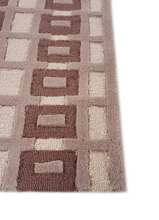 Wool Rug - 270 x 180 cm - beige