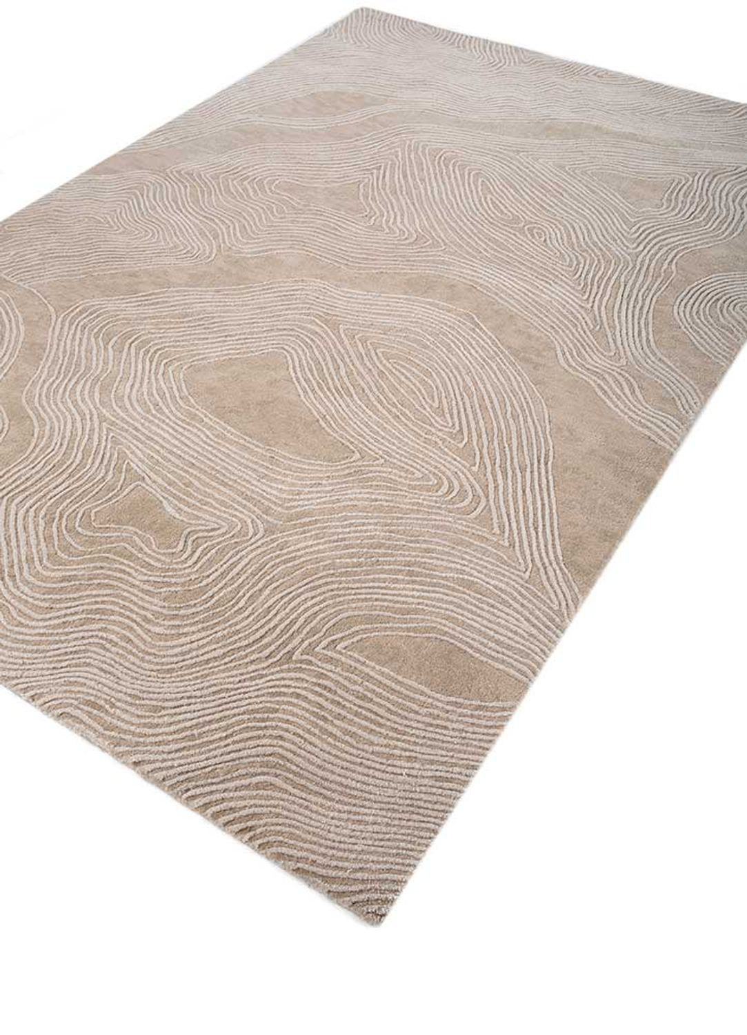 Wool Rug - 240 x 150 cm - cream