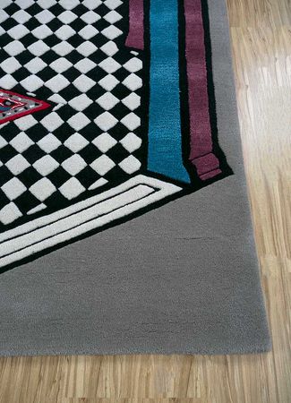 Wool Rug other shape  - 240 x 170 cm - multicolored