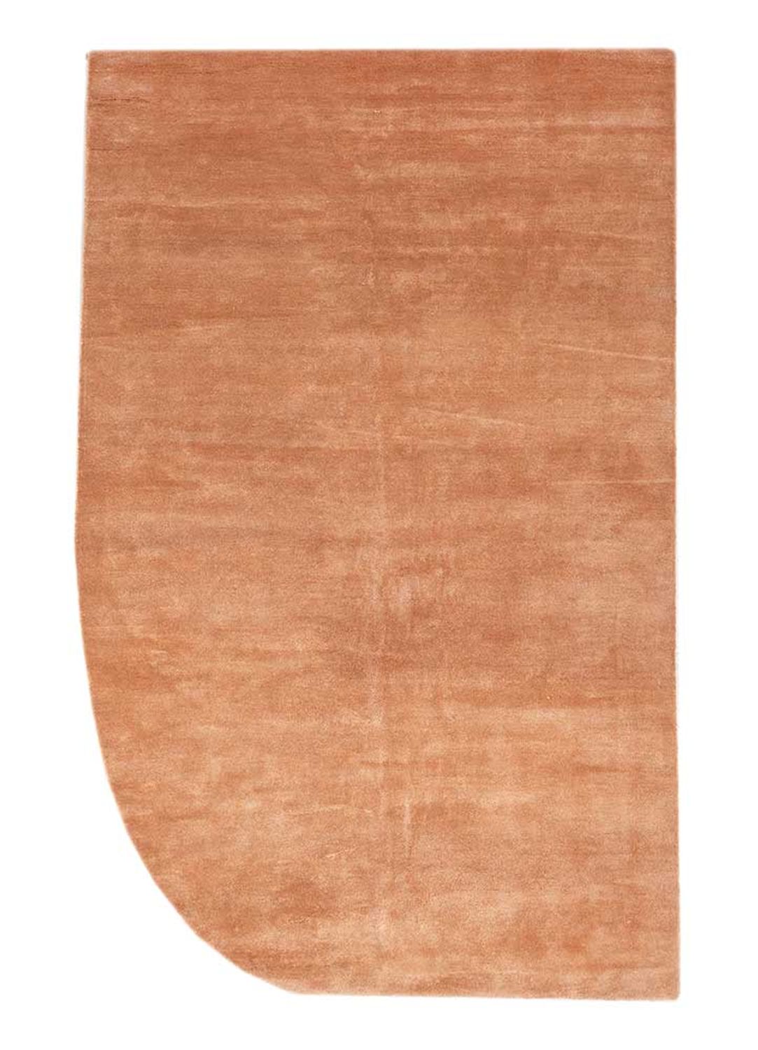 Designer Rug other shape  - 240 x 150 cm - orange