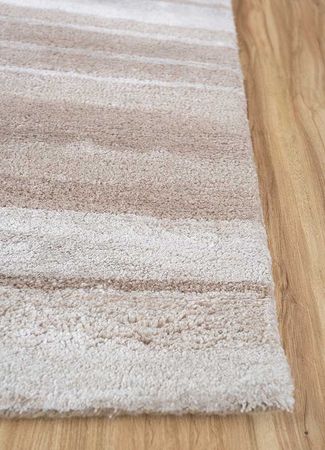 Wool Rug - 270 x 180 cm - brown