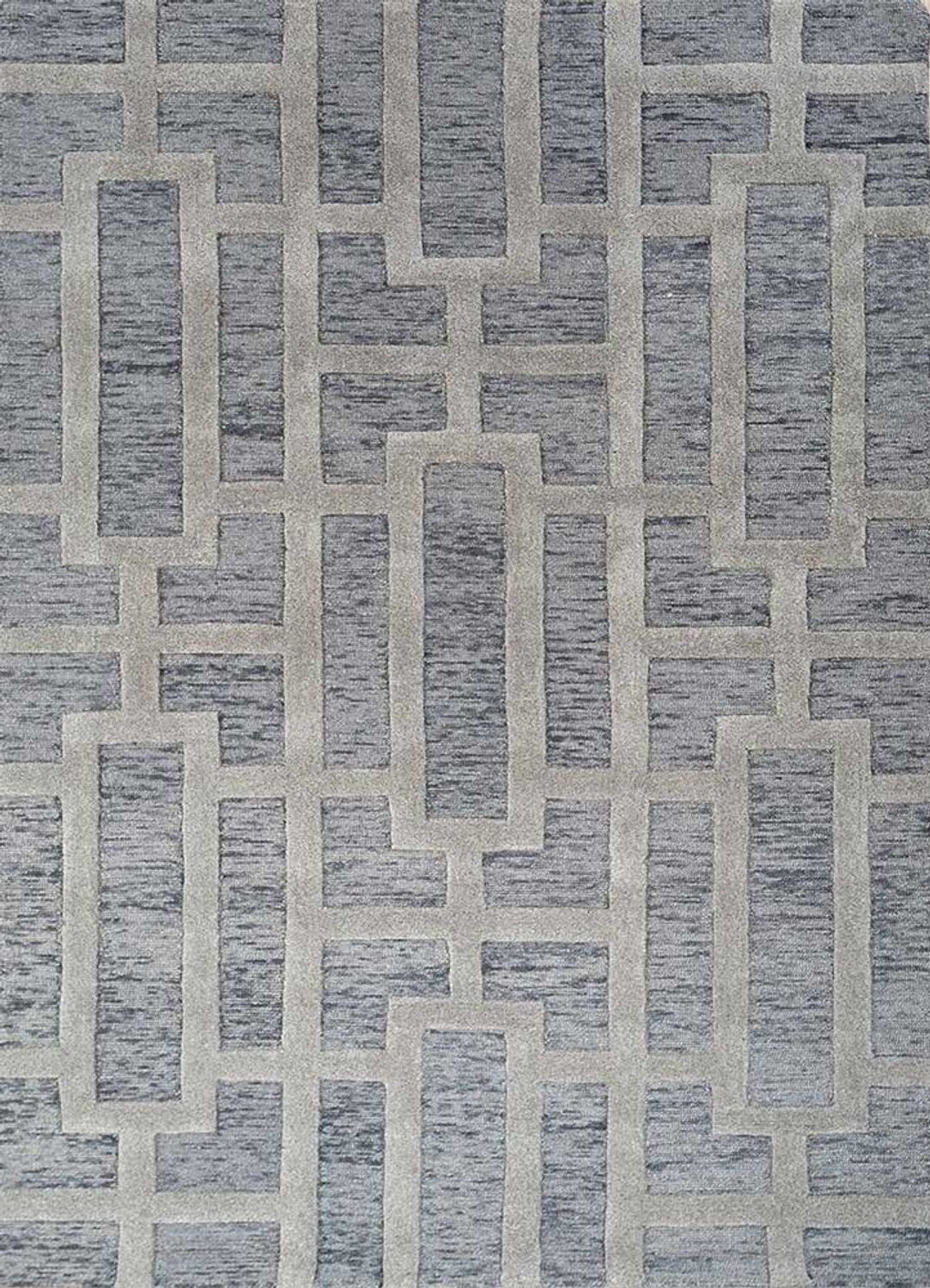 Wool Rug - 240 x 150 cm - grey