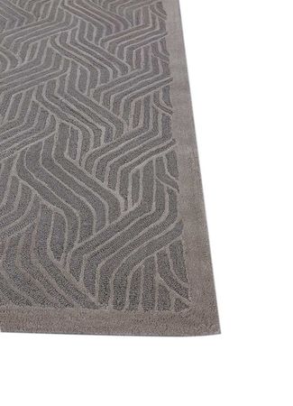 Wool Rug - 300 x 240 cm - light grey