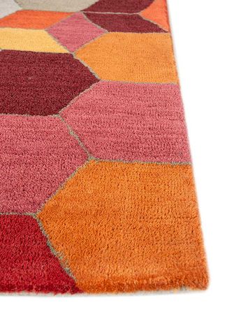Wool Rug - 240 x 150 cm - multicolored
