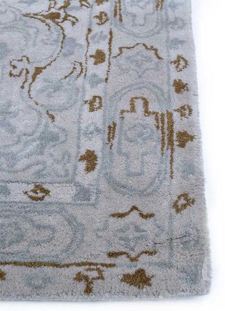 Wool Rug - 240 x 150 cm - light grey