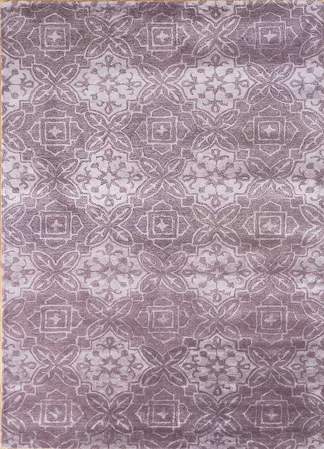 Wool Rug - 240 x 150 cm - purple