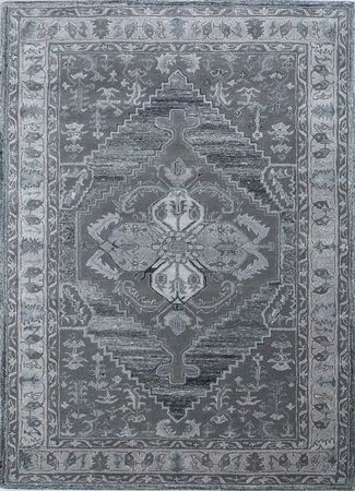 Wool Rug - 240 x 150 cm - grey