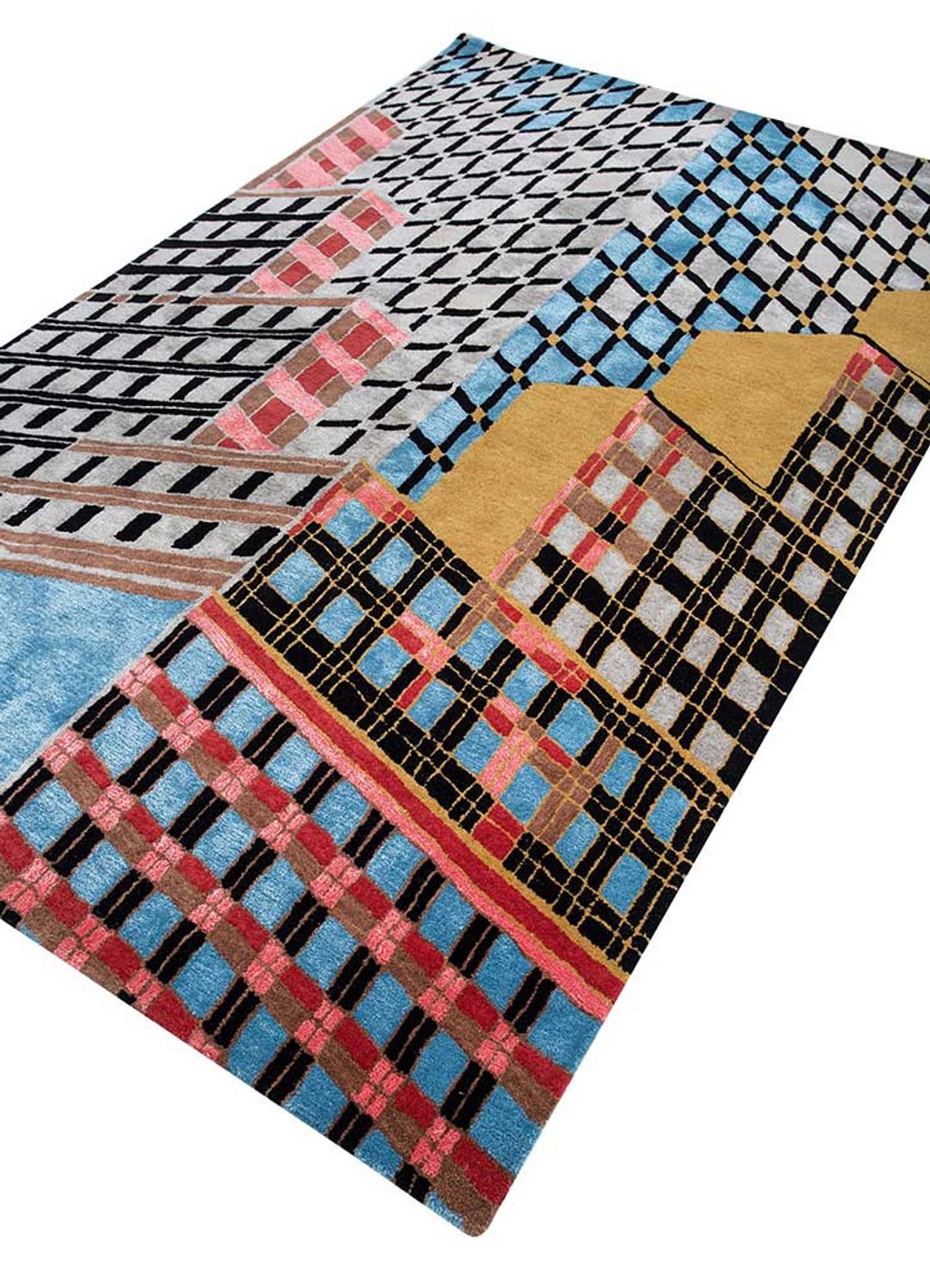 Wool Rug - 240 x 150 cm - multicolored