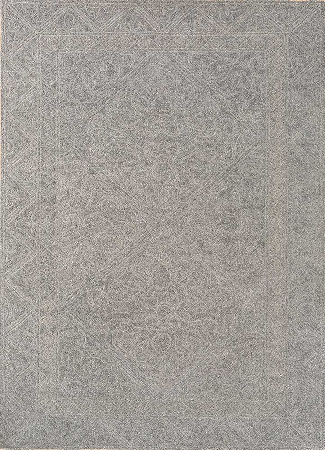 Wool Rug - 240 x 150 cm - light grey