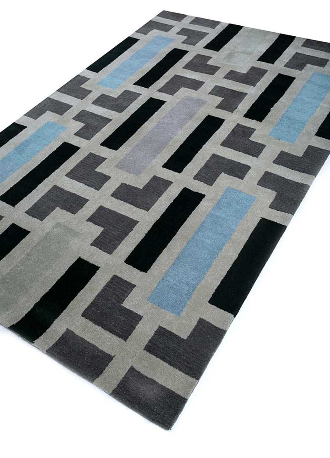 Wool Rug - 240 x 150 cm - multicolored