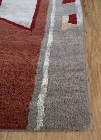 Wool Rug - 240 x 150 cm - multicolored