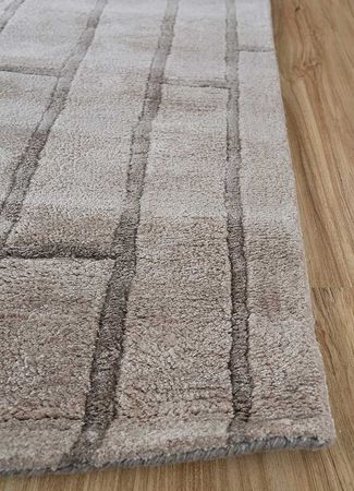 Designer Rug - 270 x 180 cm - light grey