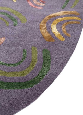 Wool Rug other shape  - 270 x 180 cm - grey