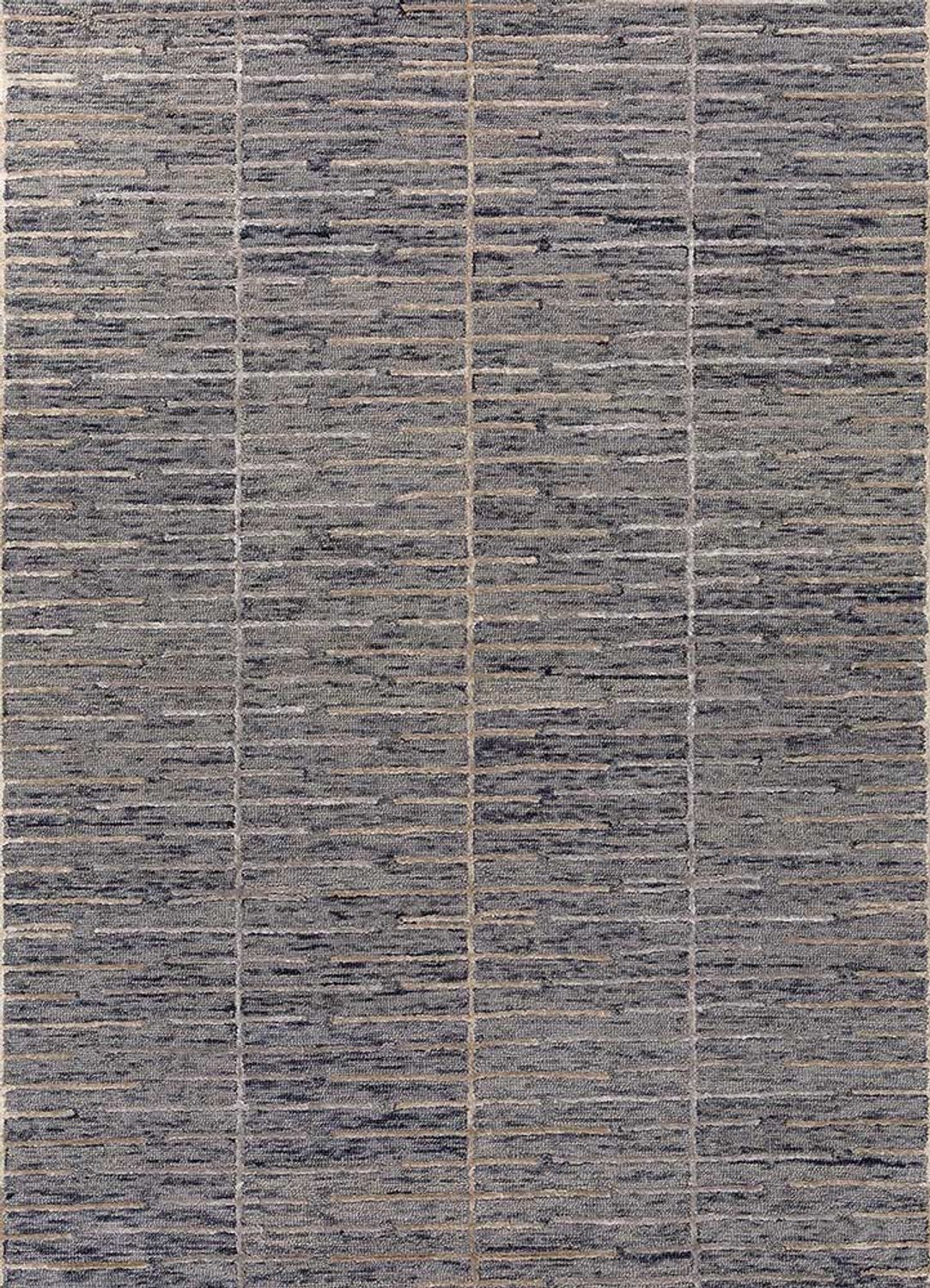 Wool Rug - 240 x 150 cm - grey