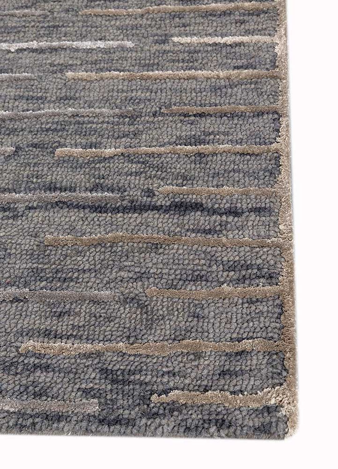 Wool Rug - 240 x 150 cm - grey