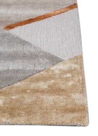 Wool Rug - 235 x 180 cm - silver