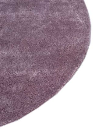 Designer Rug round  - 180 x 180 cm - purple