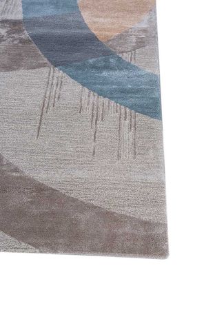 Wool Rug - 270 x 180 cm - silver