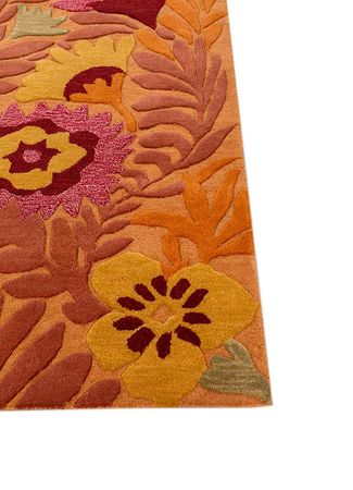 Wool Rug - 270 x 180 cm - orange