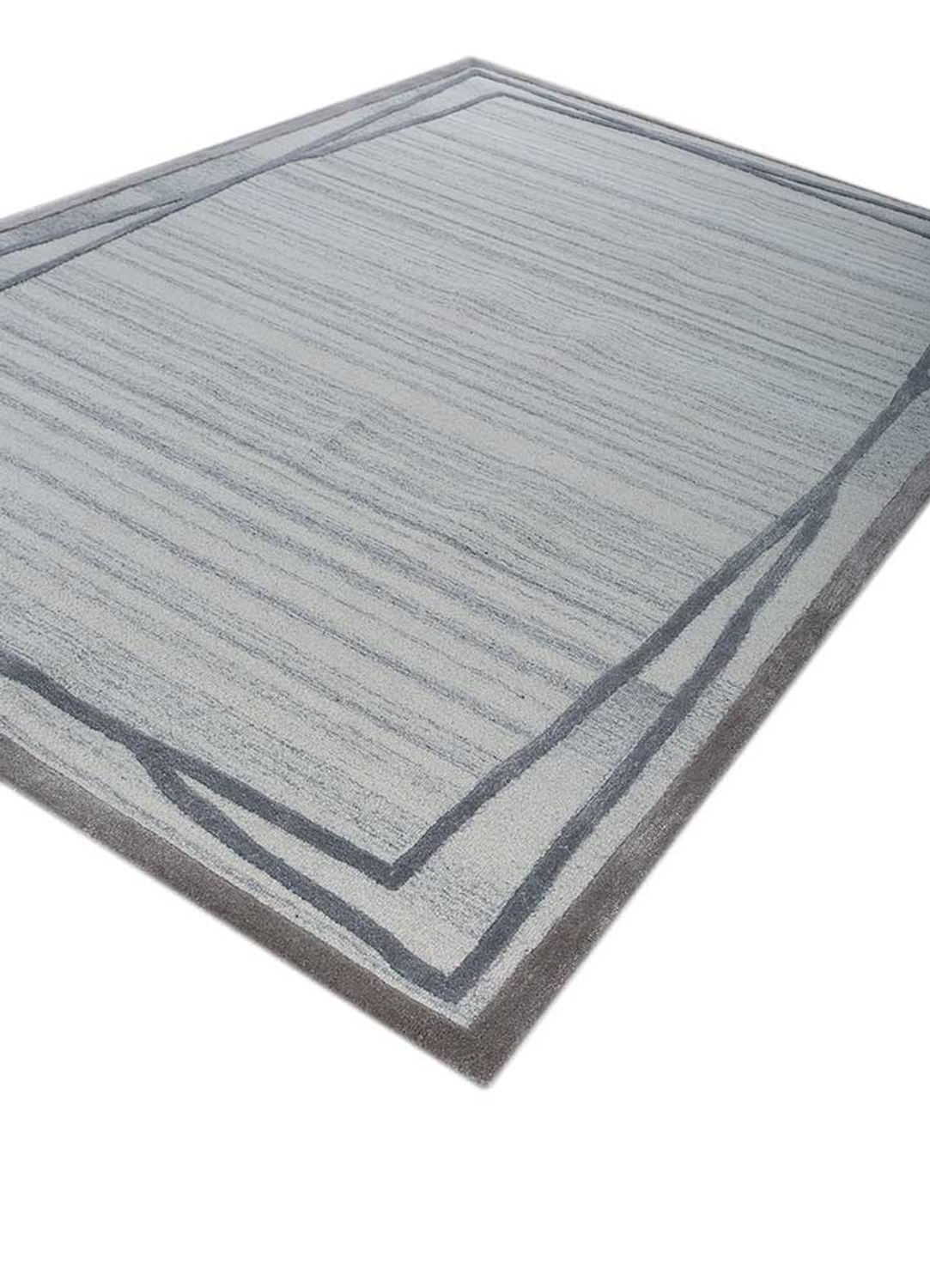 Wool Rug - 270 x 180 cm - grey