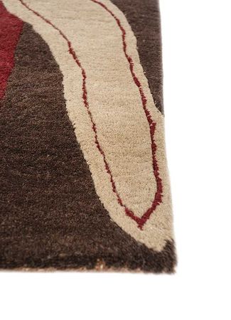 Wool Rug other shape  - 270 x 180 cm - beige