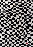 Wool Rug - 270 x 180 cm - black and white