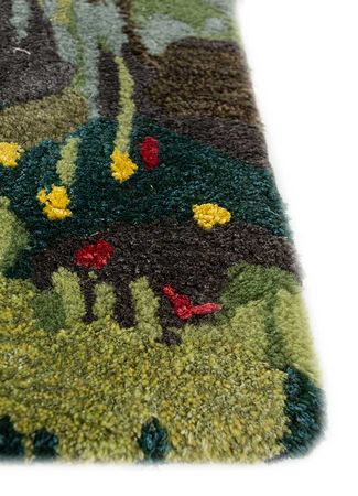 Wool Rug - 300 x 240 cm - multicolored
