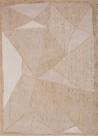 Wool Rug - 240 x 150 cm - beige