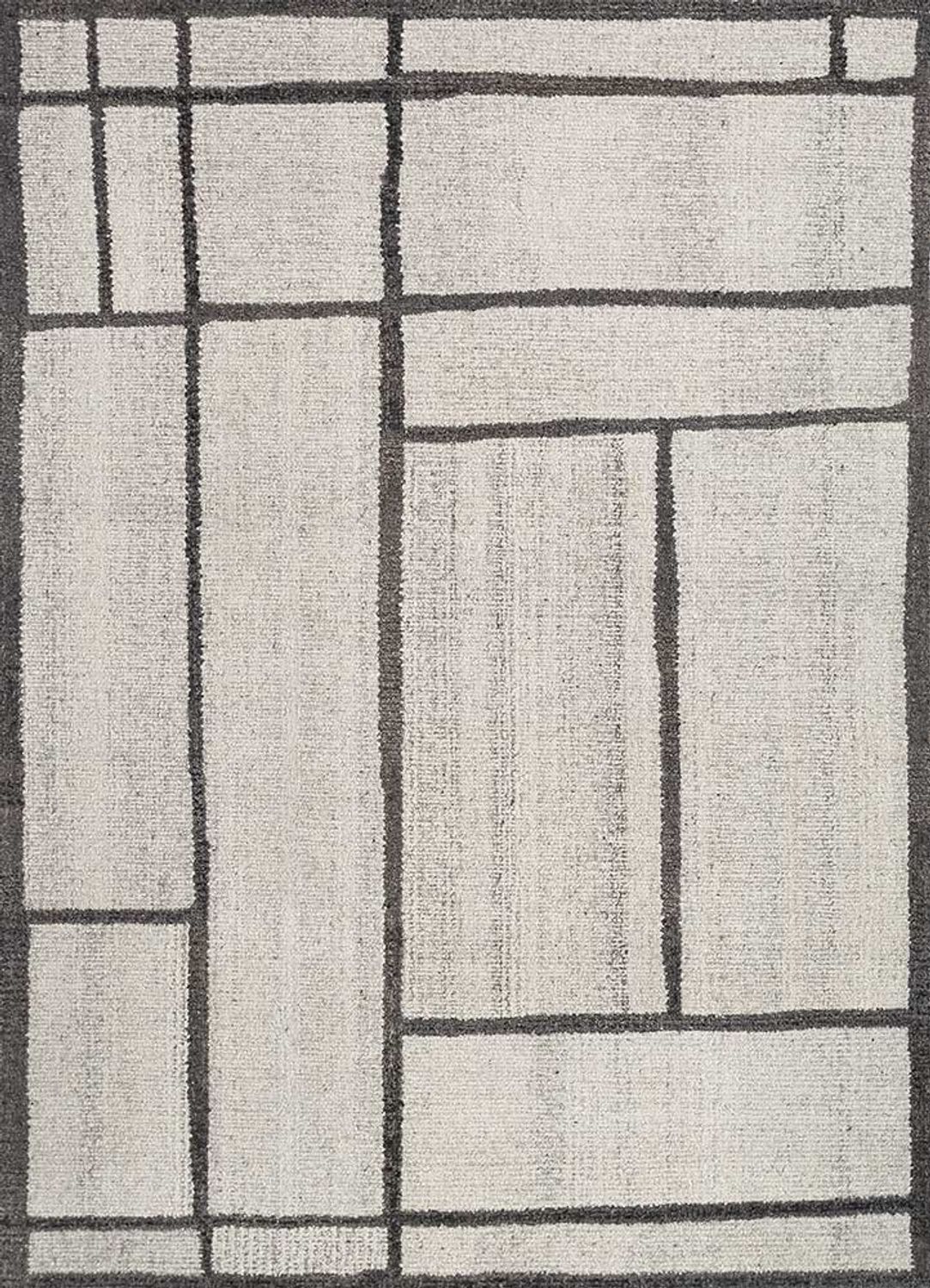 Wool Rug - 240 x 150 cm - cream