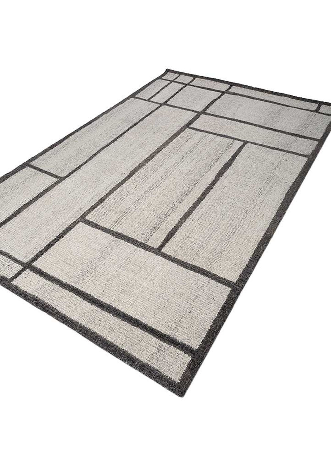 Wool Rug - 240 x 150 cm - cream