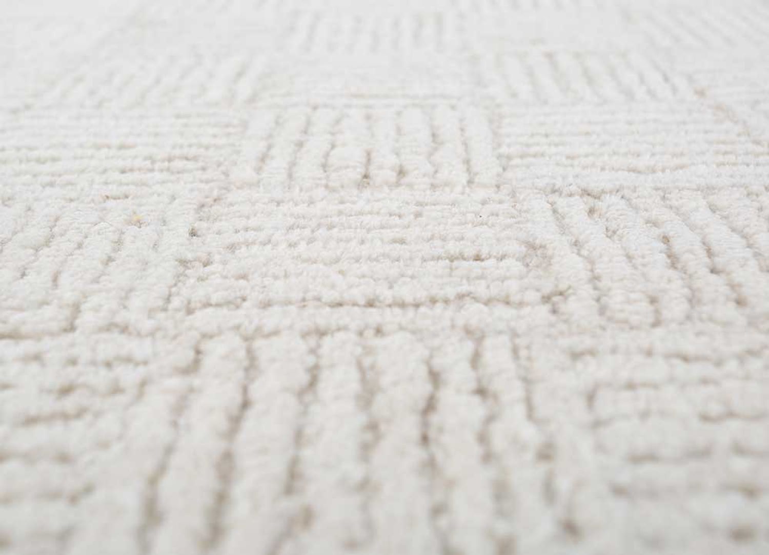 Wool Rug - 240 x 150 cm - cream