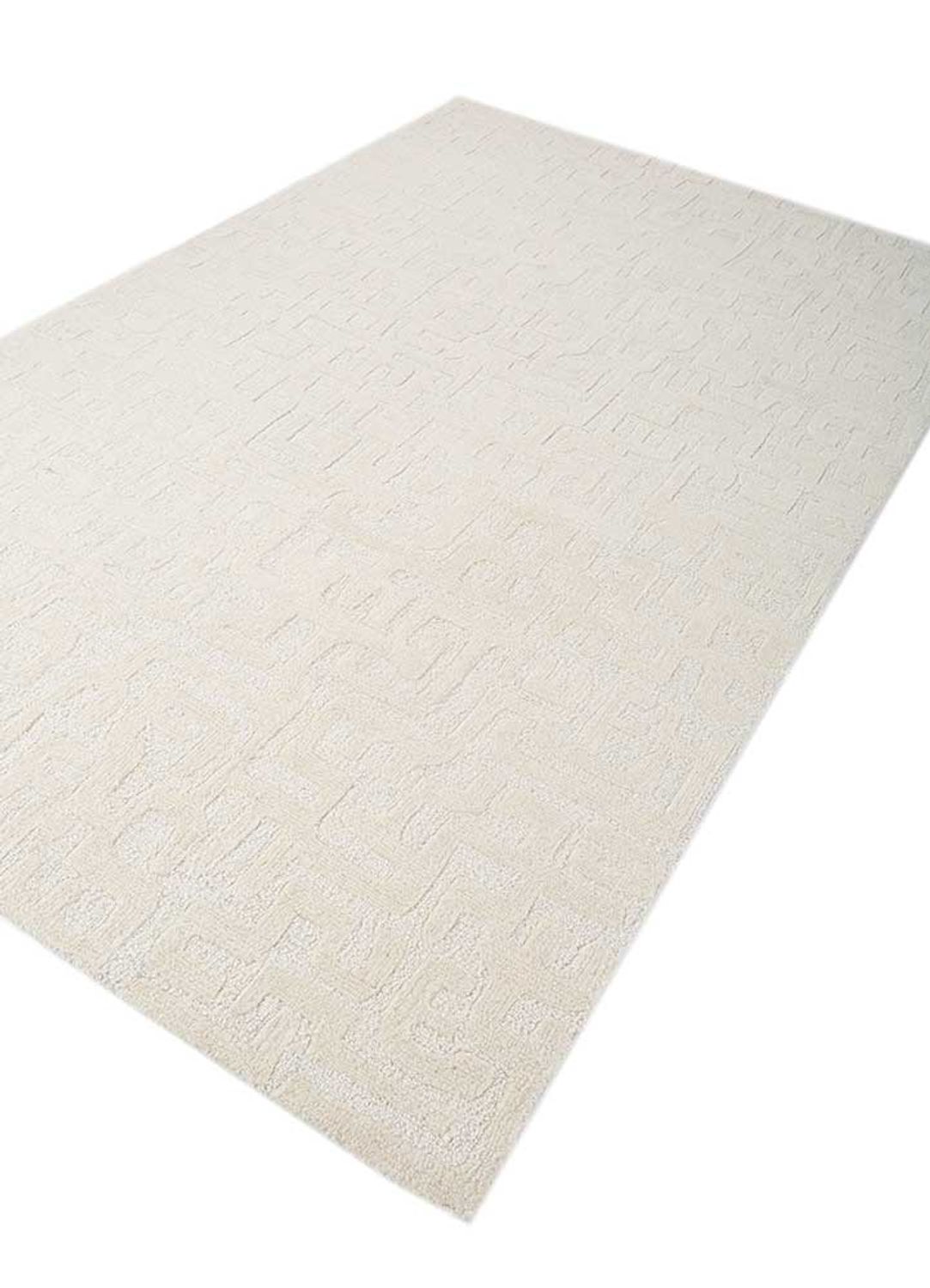 Wool Rug - 240 x 150 cm - cream