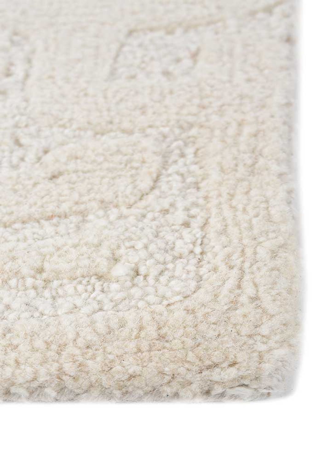 Wool Rug - 240 x 150 cm - cream