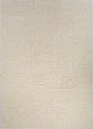 Wool Rug - 240 x 150 cm - cream