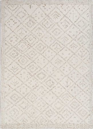 Wool Rug - 240 x 150 cm - cream