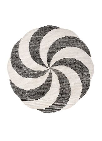 Wool Rug other shape  - 180 x 180 cm - cream