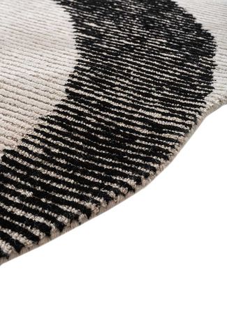 Wool Rug other shape  - 180 x 180 cm - cream