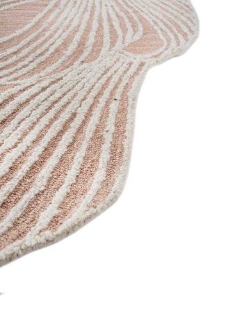 Wool Rug other shape  - 233 x 173 cm - beige